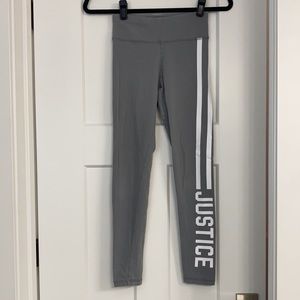 Justice cotton leggings